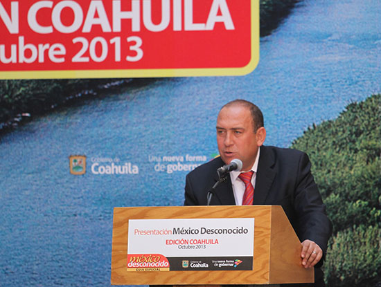 Presentan Revista México Desconocido, dedicada a Coahuila