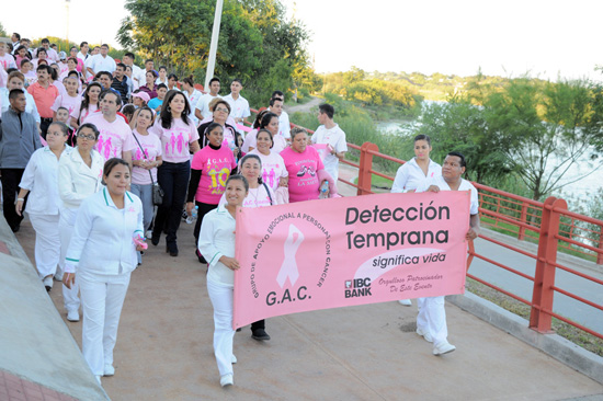 Reitera presidenta del DIF Municipal apoyo a la lucha contra el cáncer