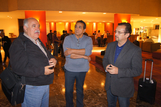 Gestionan alcaldes  Melchor Sánchez y Gerardo García recursos en la federación