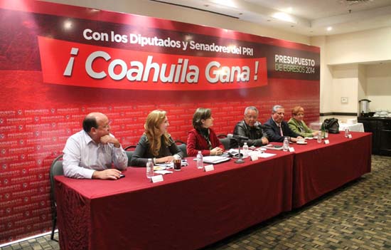 Presupuesto histórico de Coahuila es resultado de gestoría del gobernador Rubén Moreira y de los legisladores federales del PRI