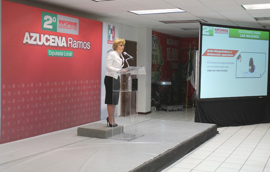 Reconoce el CEN del PRI labor legislativa de la diputada Azucena Ramos Ramos