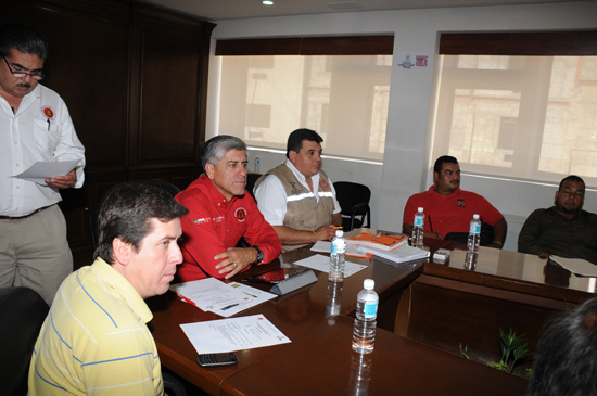 Reunión en Monclova  del Consejo Regional de Protección Civil