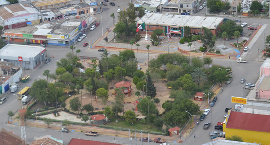 Destaca Nerio inversión en plazas públicas de Nueva Rosita 
