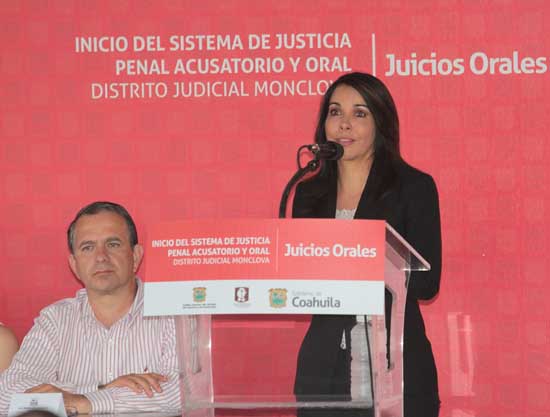 EN COAHUILA TENEMOS UNA NUEVA FORMA DE IMPARTIR JUSTICIA: GOBERNADOR