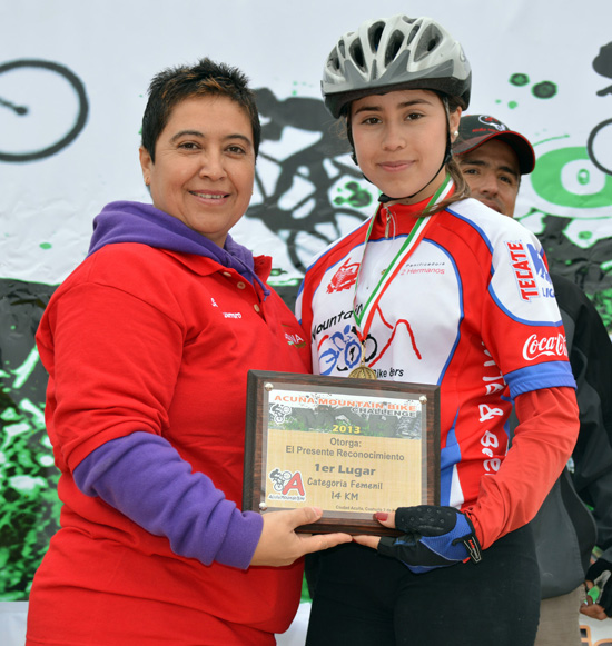 Conluye con éxito la primera competencia de Ciclismo de Montaña en ciudad Acuña 