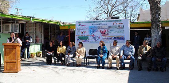 Continúan acciones de mejoras a la infraestructura educativa de Acuña