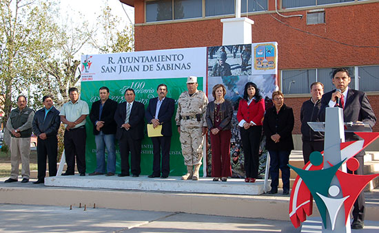 Encabeza Antonio Nerio ceremonia por Día del Soldado