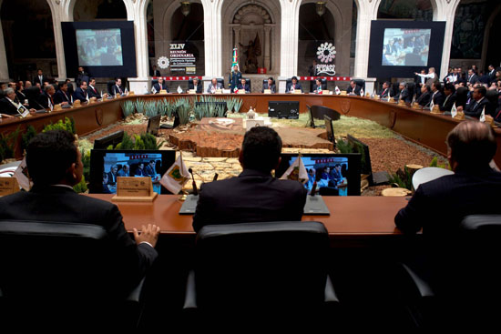 EPN encabeza XLIV Reunión de la Confederación Nacional de Gobernadores