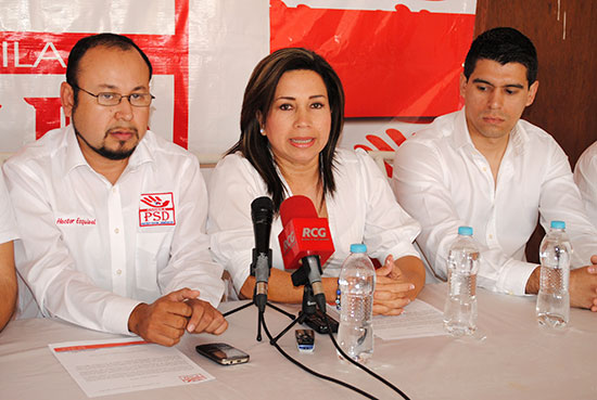 Presenta Partido Social Demócrata precandidatos a la alcaldía de Acuña