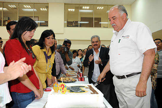 Celebra Melchor Sánchez de la fuente cumpleaños número 50