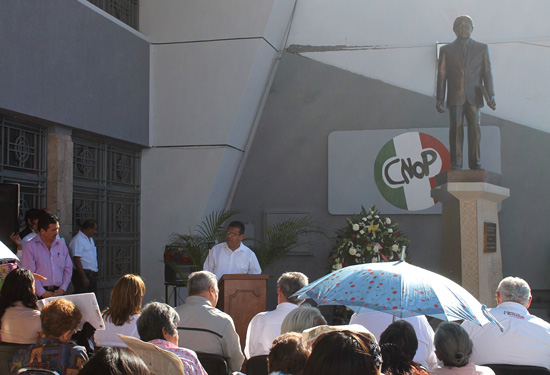 El priismo de Coahuila rinde homenaje a la memoria de Luis Donaldo Colosio Murrieta (1950-1994) 