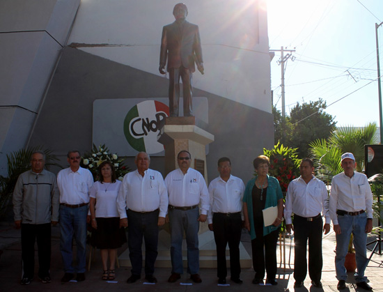 El priismo de Coahuila rinde homenaje a la memoria de Luis Donaldo Colosio Murrieta (1950-1994) 