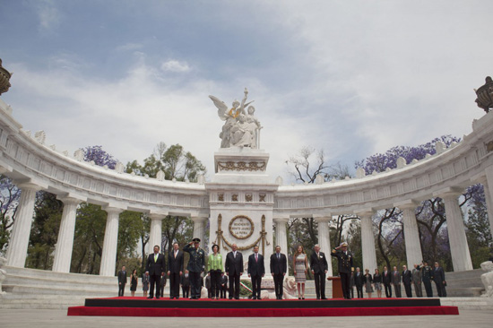  Encabeza el Presidente Peña Nieto la Ceremonia del 207 Aniversario del Natalicio de Benito Juárez