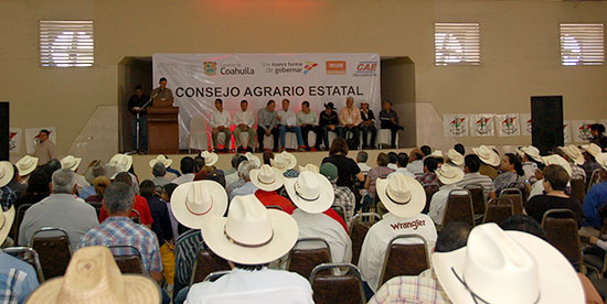 Inaugura Antonio Nerio Congreso Estatal Agrario en Nueva Rosita