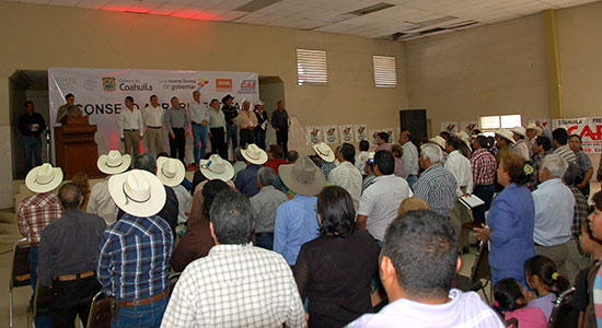 Inaugura Antonio Nerio Congreso Estatal Agrario en Nueva Rosita