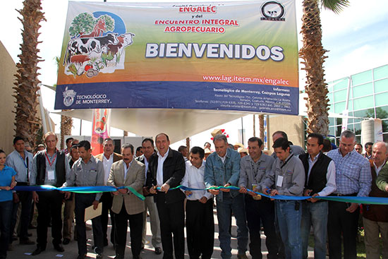 Inauguran Gobernador y Secretario de Agricultura la XXI edición de ENGALEC 2013