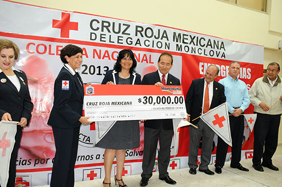Inicia en Monclova Colecta Nacional de la Cruz Roja