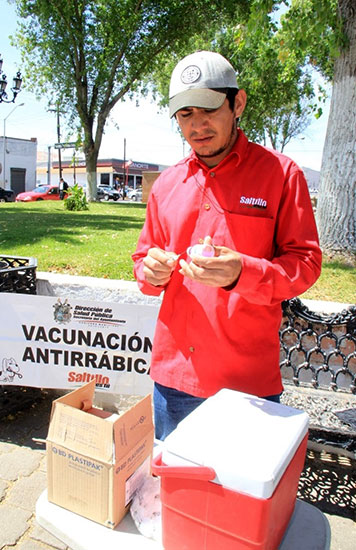 Inicia municipio Campaña de Vacunación Antirrábica