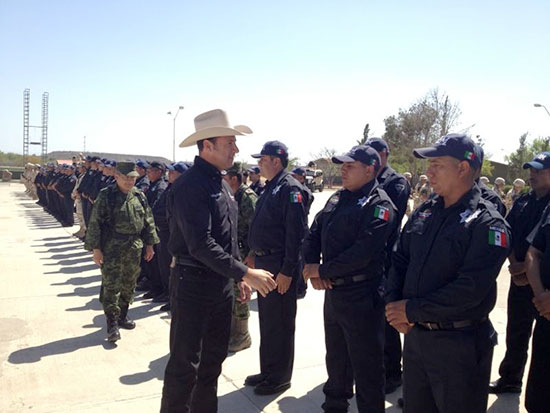 Se inaugura periodo de capacitación de Policías Municipales en Múzquiz, Coahuila