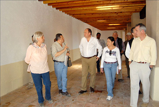 Supervisa Gobernador remozamiento de la Ex Hacienda de Guadalupe