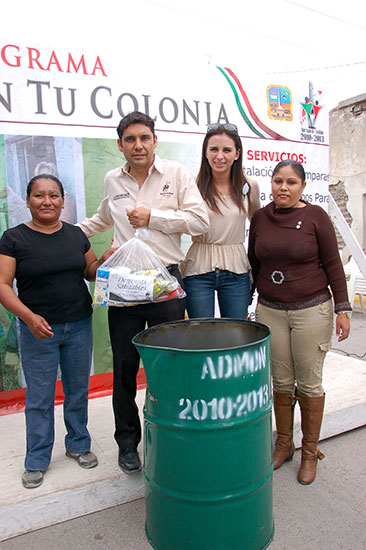 Visita programa Alcalde en tu Colonia villa de San Juan de Sabinas