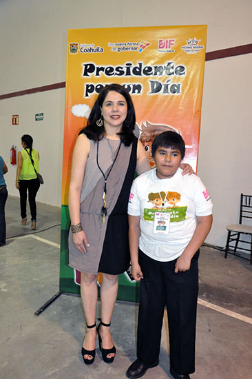 Alfredo Alejandro Juárez Reyna, es el Presidente por un Día 2013