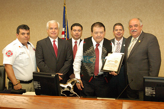 Firman hermanamiento de las ciudades de Monclova, Coahuila y Mission, Texas