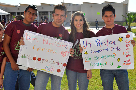 Fortalece Blas Flores su plan de trabajo con propuestas e ideas de los universitarios de Torreón