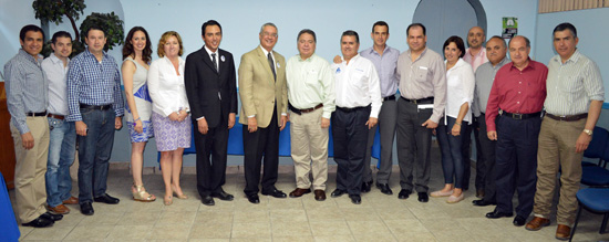 Participan alcaldes de Acuña y Del Rio en reunión bilateral de Cámaras de Comercio 