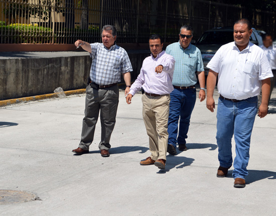 Supervisó el alcalde infraestructura vial en Las Alamedas y en el Barrio del Panteón 