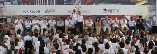  Destaca El Presidente Peña Nieto la confianza que los inversionistas están teniendo en México