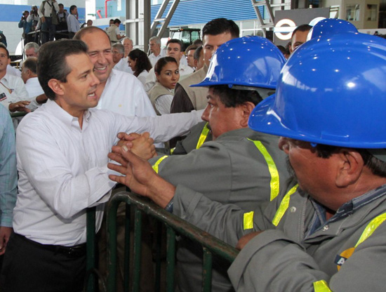 Inaugura Peña Nieto planta de 2 mil 300 millones de dólares