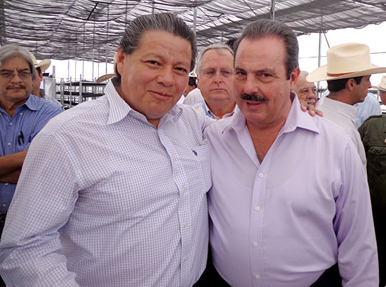 Inaugura el secretario de la SAGARPA invernadero para producción de forraje verde hidropónico en Allende, Coahuila