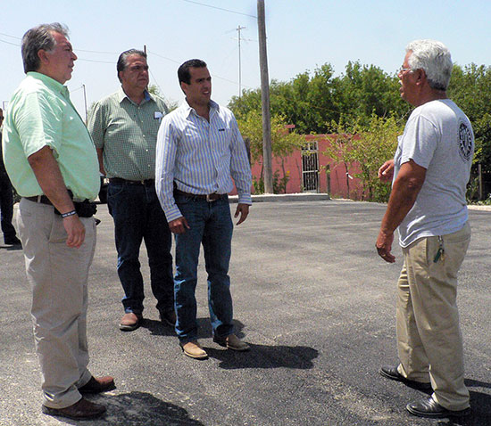 Supervisa alcalde trabajos del Programa de Pavimentación del Impuesto Sobre Nóminas 2013
