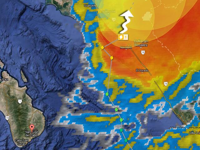Alertan por azote de “Manuel” en el norte de Sinaloa la madrugada de este jueves