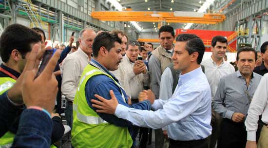 Eventos climáticos no van a frenar el desarrollo del país: Enrique Peña Nieto
