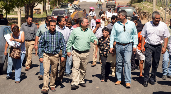 Inauguran tres obras en Acuña, con una inversión cercana a los  3.5 millones de pesos 