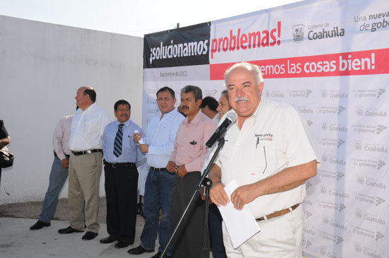 Inician 23 obras de infraestructura en Monclova: Melchor Sánchez