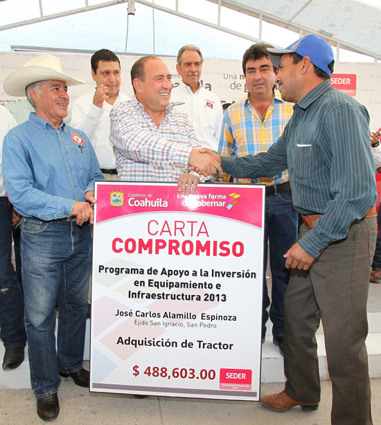 Logra el gobernador Rubén Moreira apoyos sin precedente para productores con adeudos ante la CFE