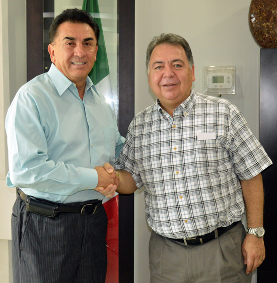 Se reune el alcalde Alberto Aguirre con el Cónsul   Ricardo Santana