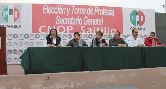 Asume Marco Antonio Cantú como secretario general de la CNOP Saltillo 