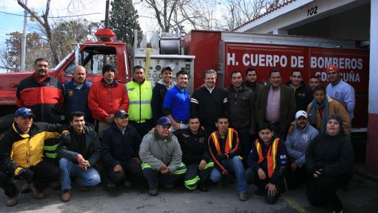 Busca Municipio dar cobertura efectiva de Protección Civil y Bomberos en Acuña