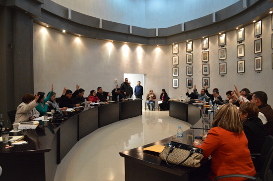 Celebraron segunda sesión ordinaria de cabildo del mes de enero del 2014 