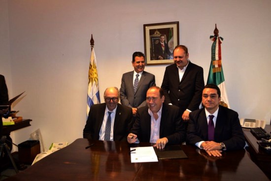 Firman Coahuila y el Departamento de Canelones, Uruguay carta intención para hermanarse