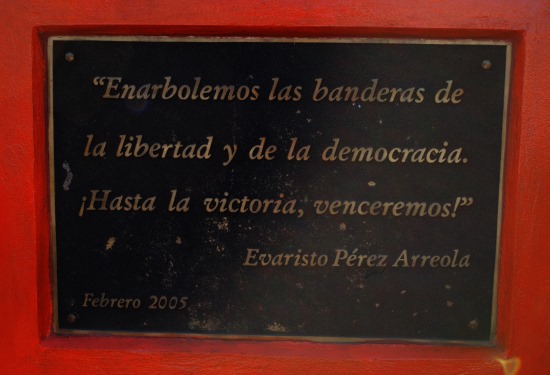 Recuerdan a Evaristo Pérez Arreola en XII aniversario luctuoso
