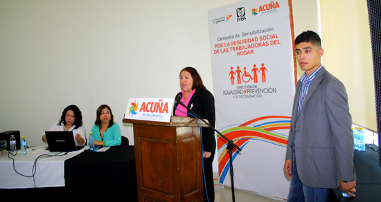 Presenta Dirección de Igualdad campaña de sensibilización para trabajadoras del hogar 