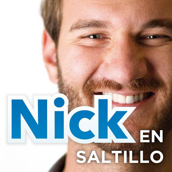 Recibe Saltillo a Nick Vujicic en su conferencia magistral 