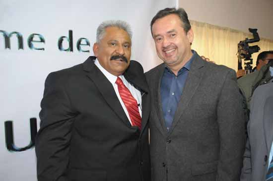 Acompaña el Alcalde Licenciado Gerardo García Castillo al Alcalde de Sacramento en su Primer Informe 