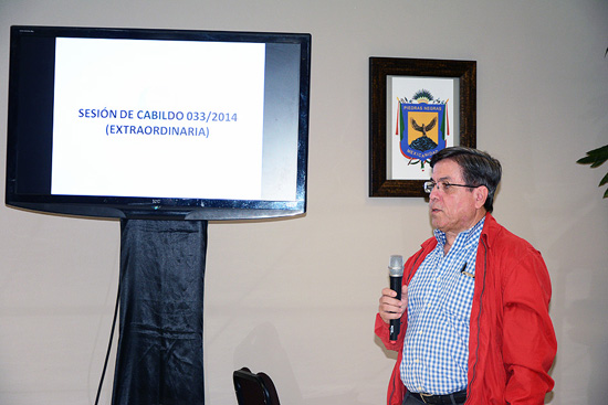 APRUEBA CABILDO EXPONER A MAYOR DETALLE RUBROS DEL PRESUPUESTO DE EGRESOS 2014 