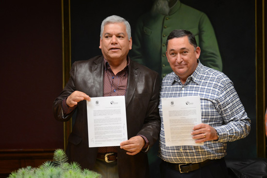 Firman convenio Municipio y Conafor para reforestar la ciudad 